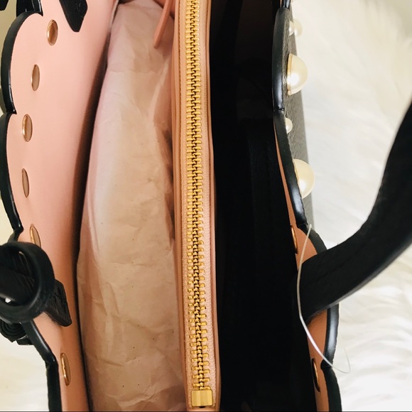 Kate Spade Black hayes Street pearl Sam Satchel - Picture 7 of 8